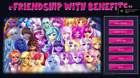 mlp games sex|Friendship with Benefits .